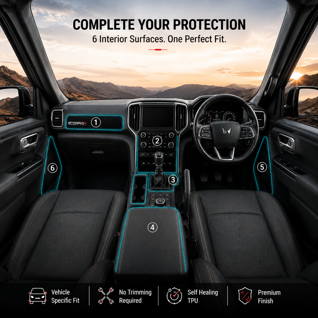 MAHINDRA SCORPIO-N INTERIOR PRE-CUT