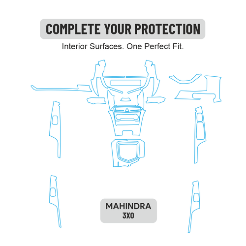 MAHINDRA 3XO  INTERIOR PRE-CUT